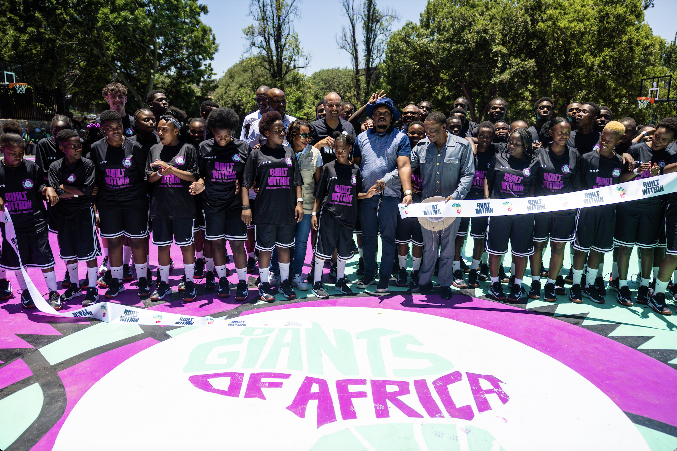 Giants of Africa, SLAM and JDS Sports Bring Basketball Sanctuary to Johannesburg